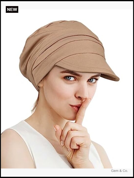 Oversized Slouchy Baseball Cap Soft Viscose Breathable Sun Hat main image 4